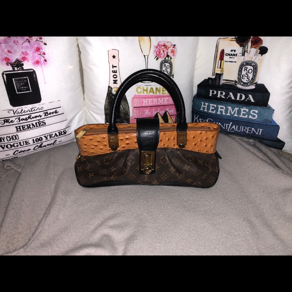 Louis Vuitton RARE Ltd Edition Cognac Snakeskin